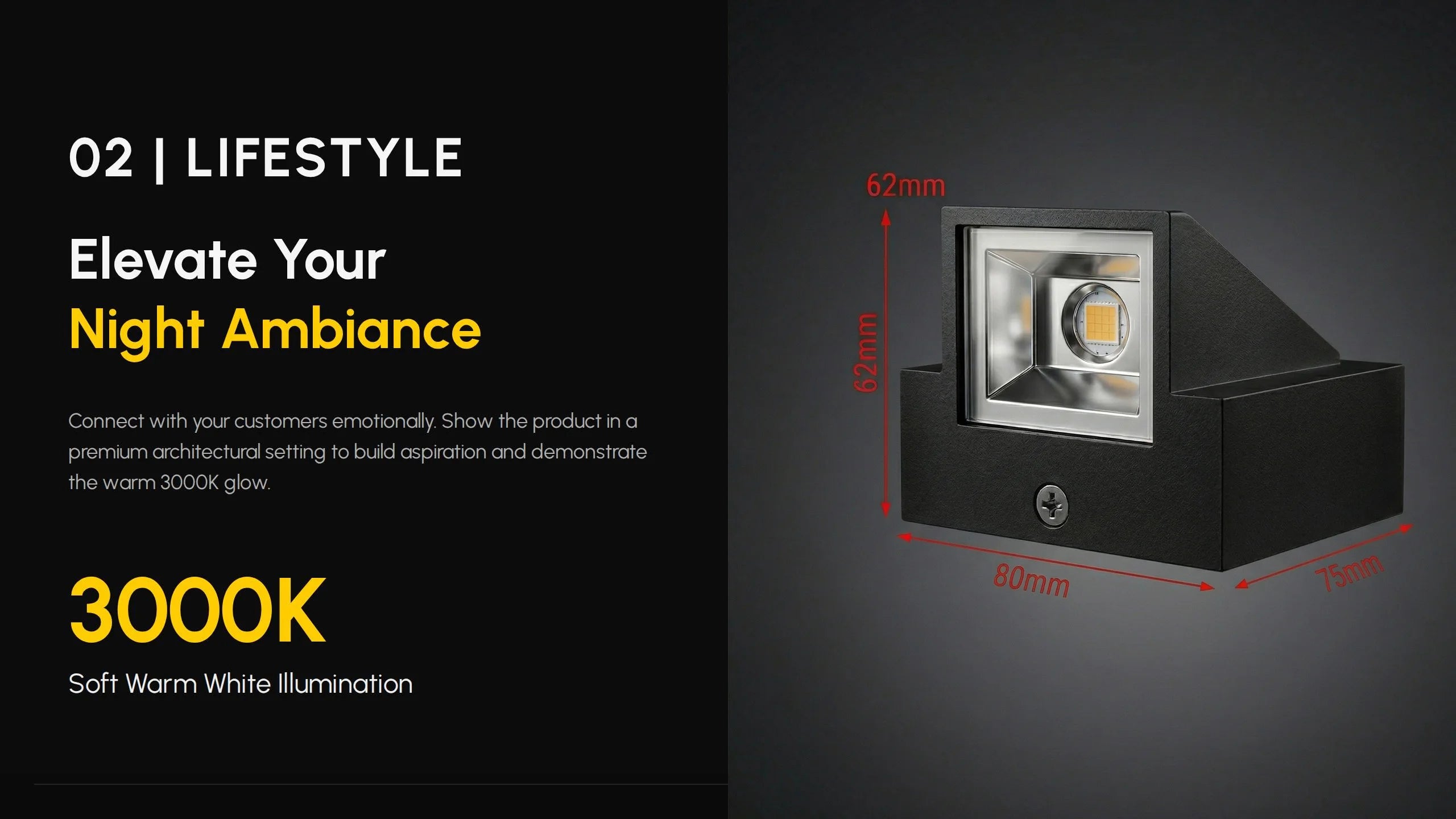 Modern Waterproof Outdoor Wall Sconce