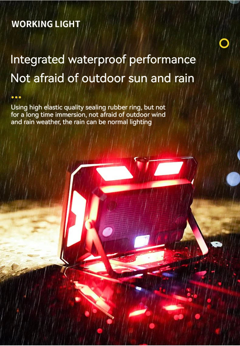 LED Camping Tent Light Rechargeable Searchlight High Power Outdoor