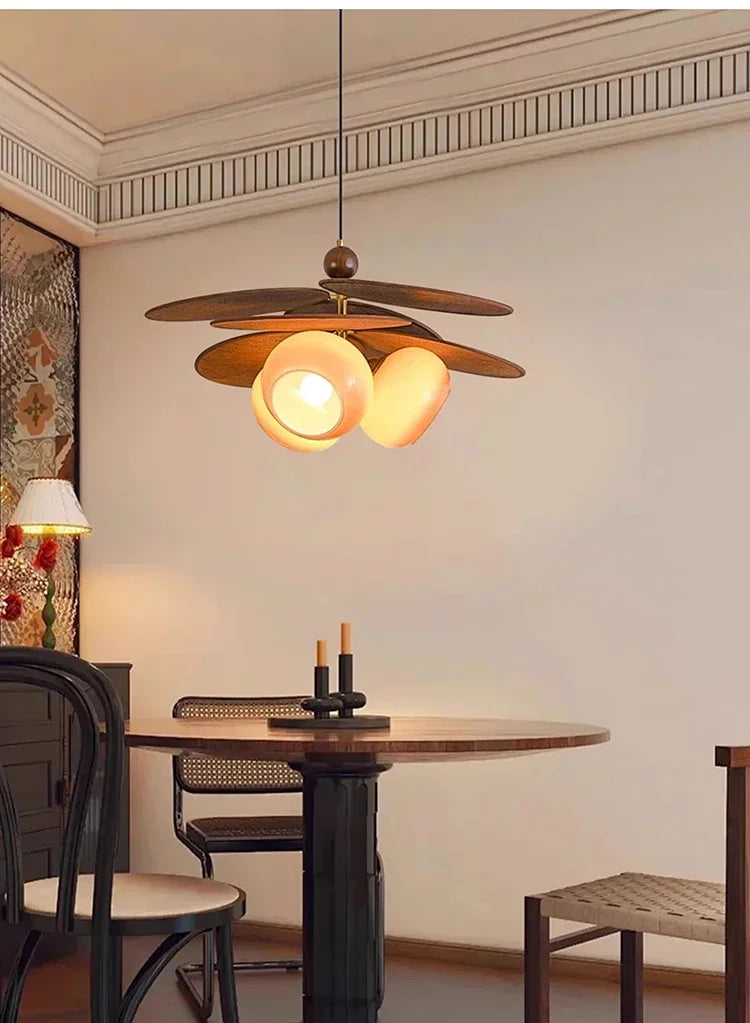 Rattan Weave Vintage Pendant Light