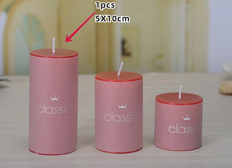 5cm Household Pillar Candles