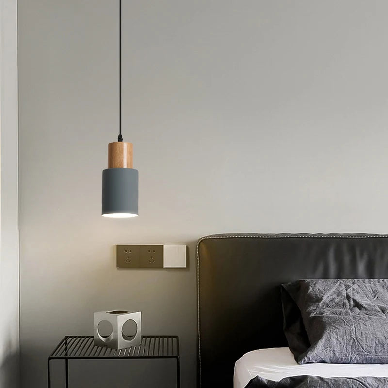 Minimalist Bedside Pendant Light