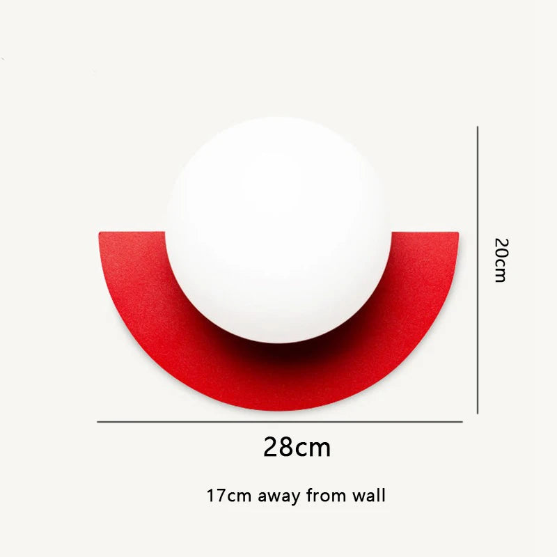 Round Ball G9 Wall Sconce