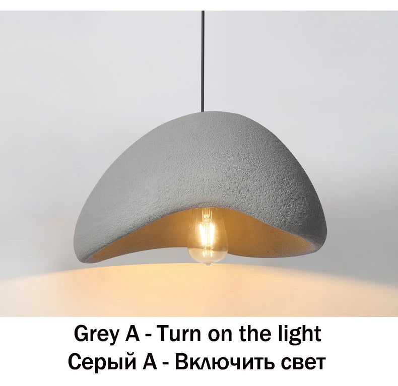 Wabi Sabi Oversized Dome Pendant