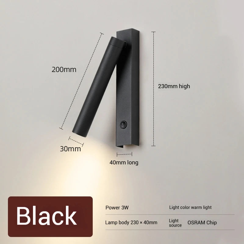 Minimalist Rotating Wall Sconce