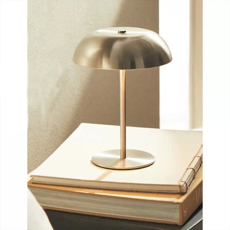 Cordless Rechargeable Mushroom Table Lamp