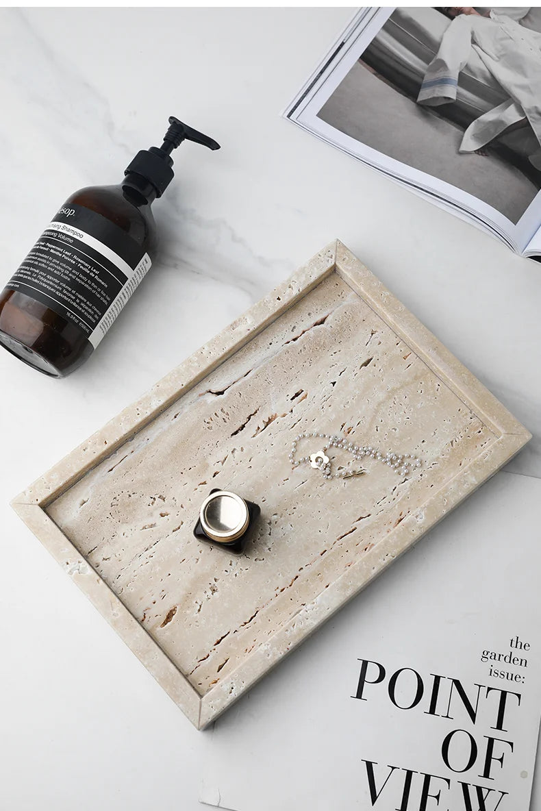 Marble Stone Vanity Tray