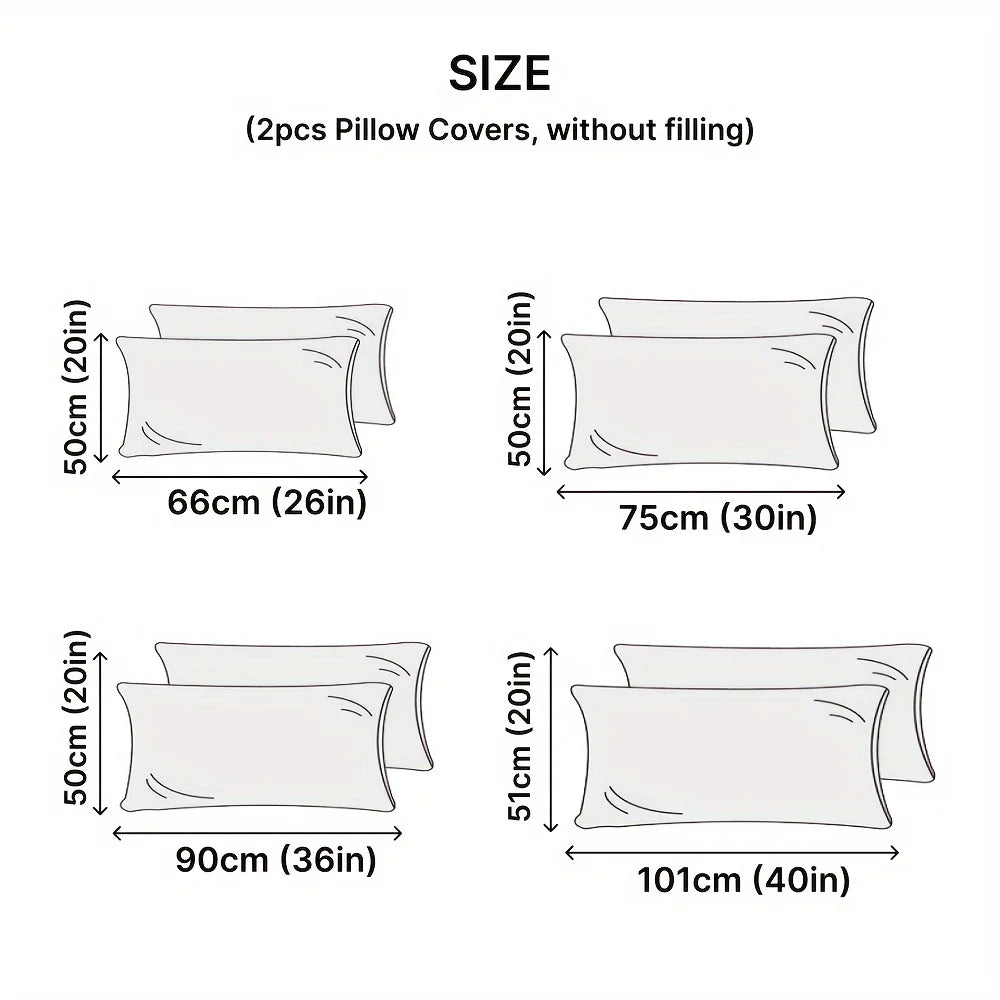 Waterproof Zippered Pillow Protector Set
