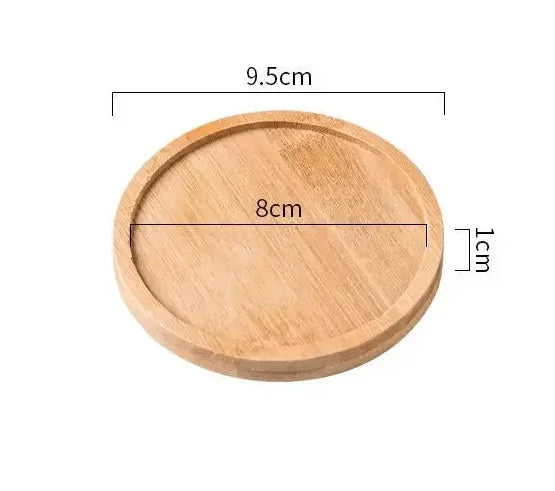 Bamboo Bathroom Organiser Tray Set