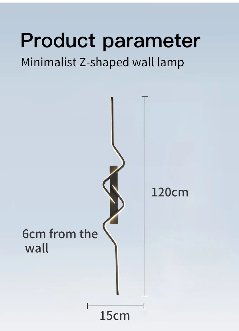 Modern Stairs Wall Light Nordic Living Room lights For Wall Sconce