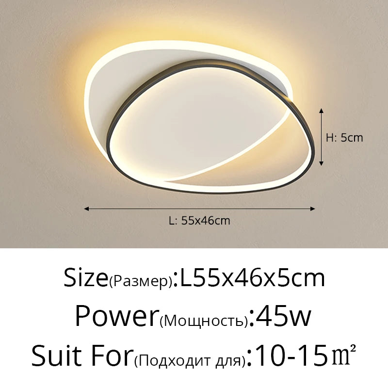 Modern LED Study Chandelier