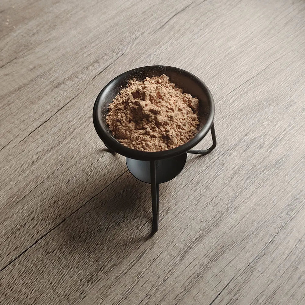 Resin Frankincense and Metal Censer Set