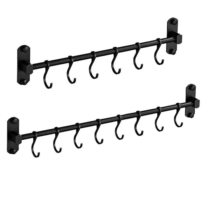 Wall Mounted Kitchen Hook Rack