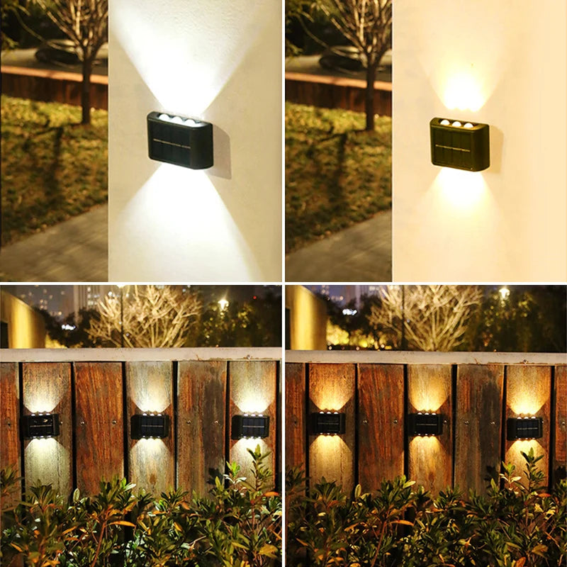 Solar Dusk to Dawn Fence Light