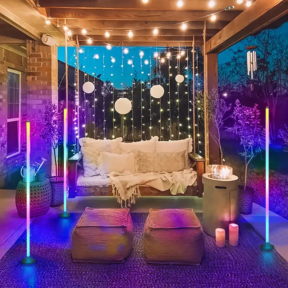 Music Sync RGB Floor Lamp