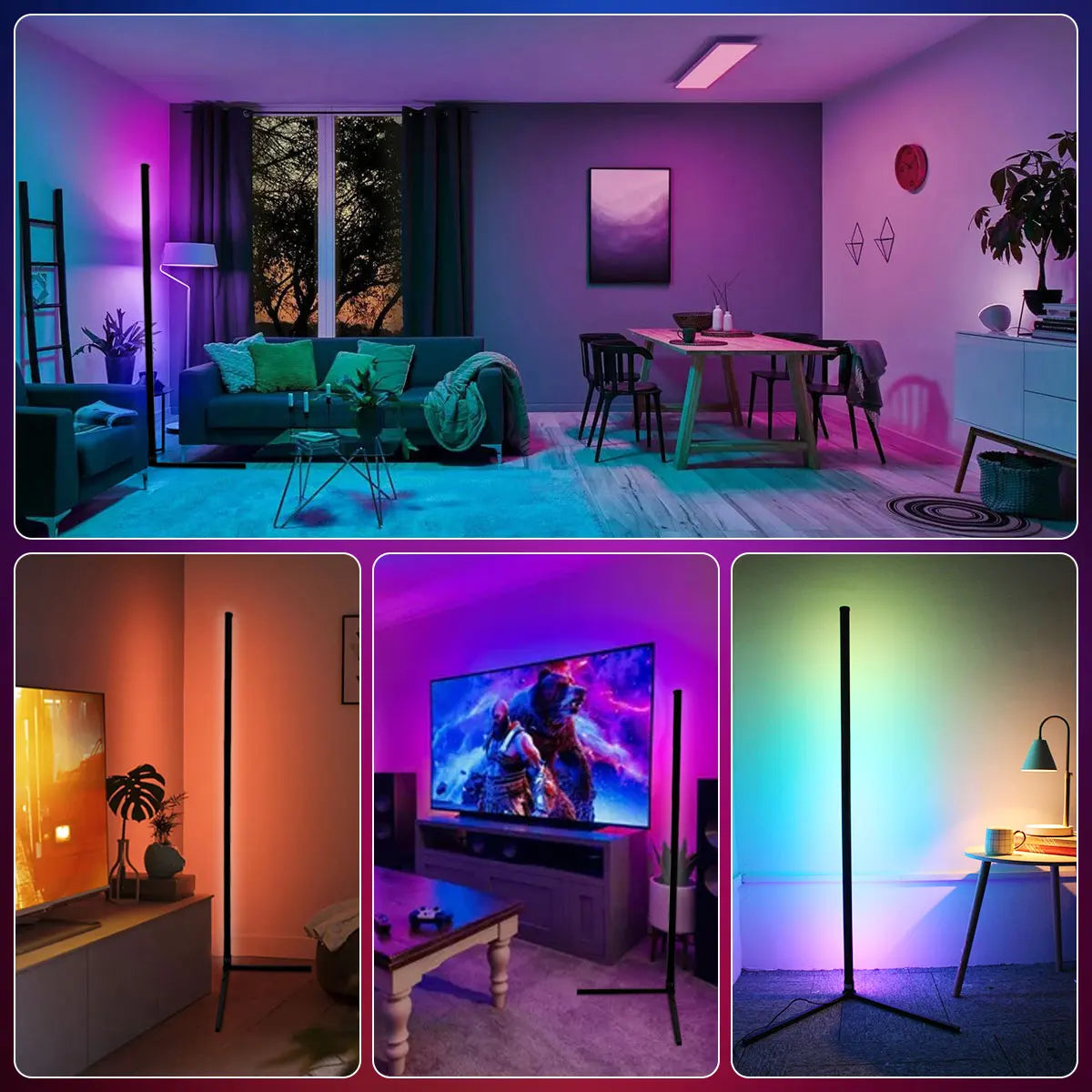 Smart Bluetooth Corner Lamp 160cm