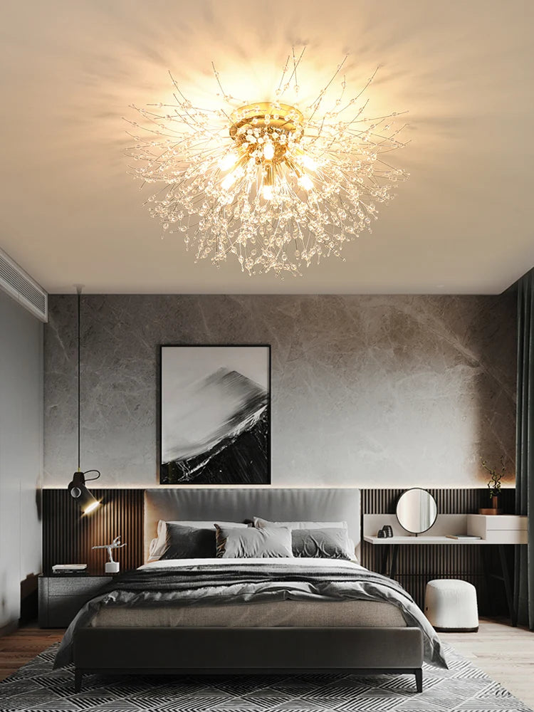 Dandelion Crystal Sputnik Chandelier