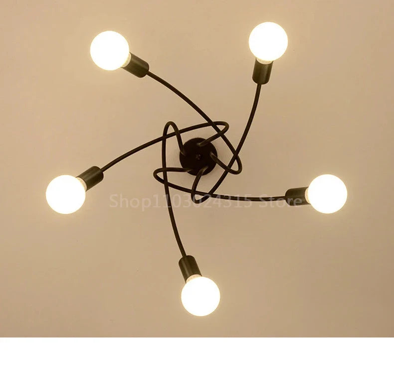 E27 Ceiling Chandelier for Dining Rooms