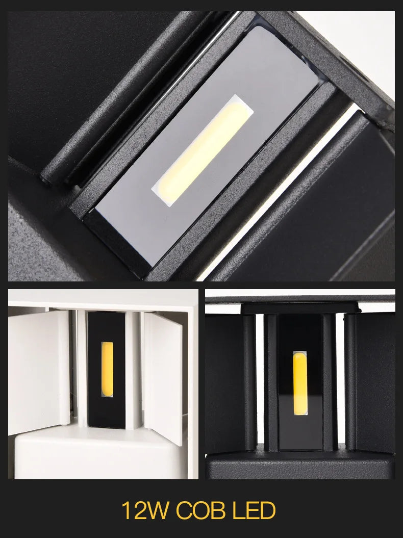 Slim LED Outdoor Wall Light