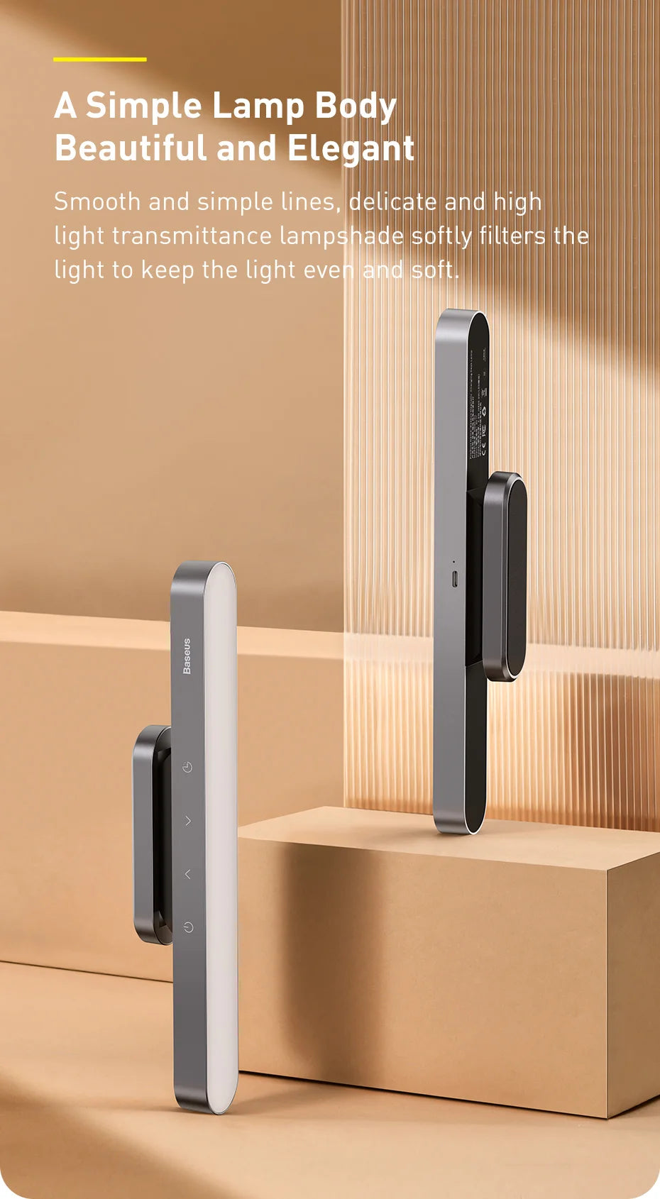 Baseus Magnetic Desk Light Bar