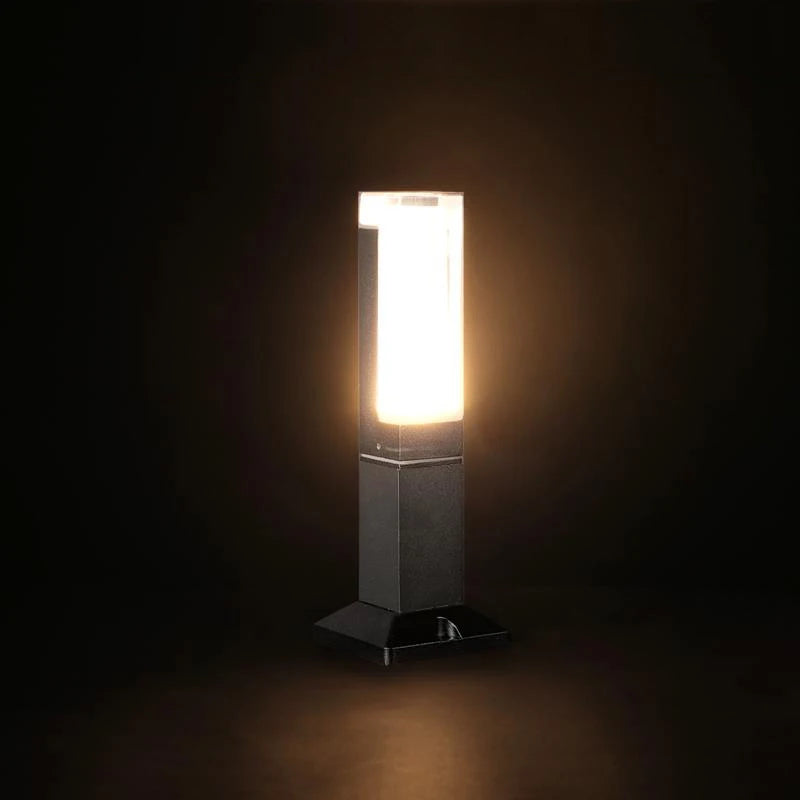 Outdoor LED Waterproof Garden Column Light Minimalist Design for