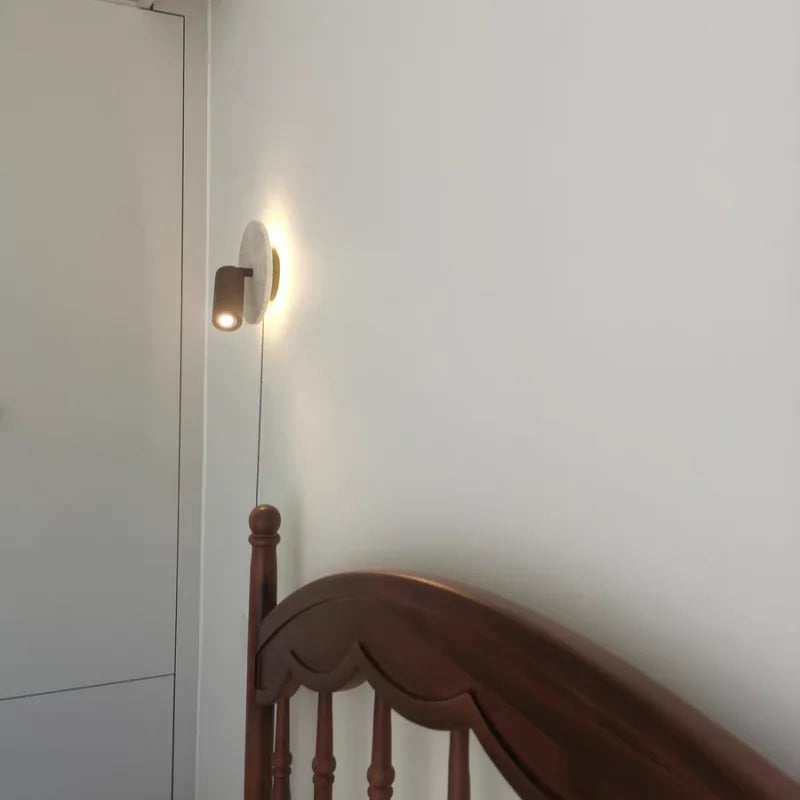 Wood Pull Chain Wall Sconce