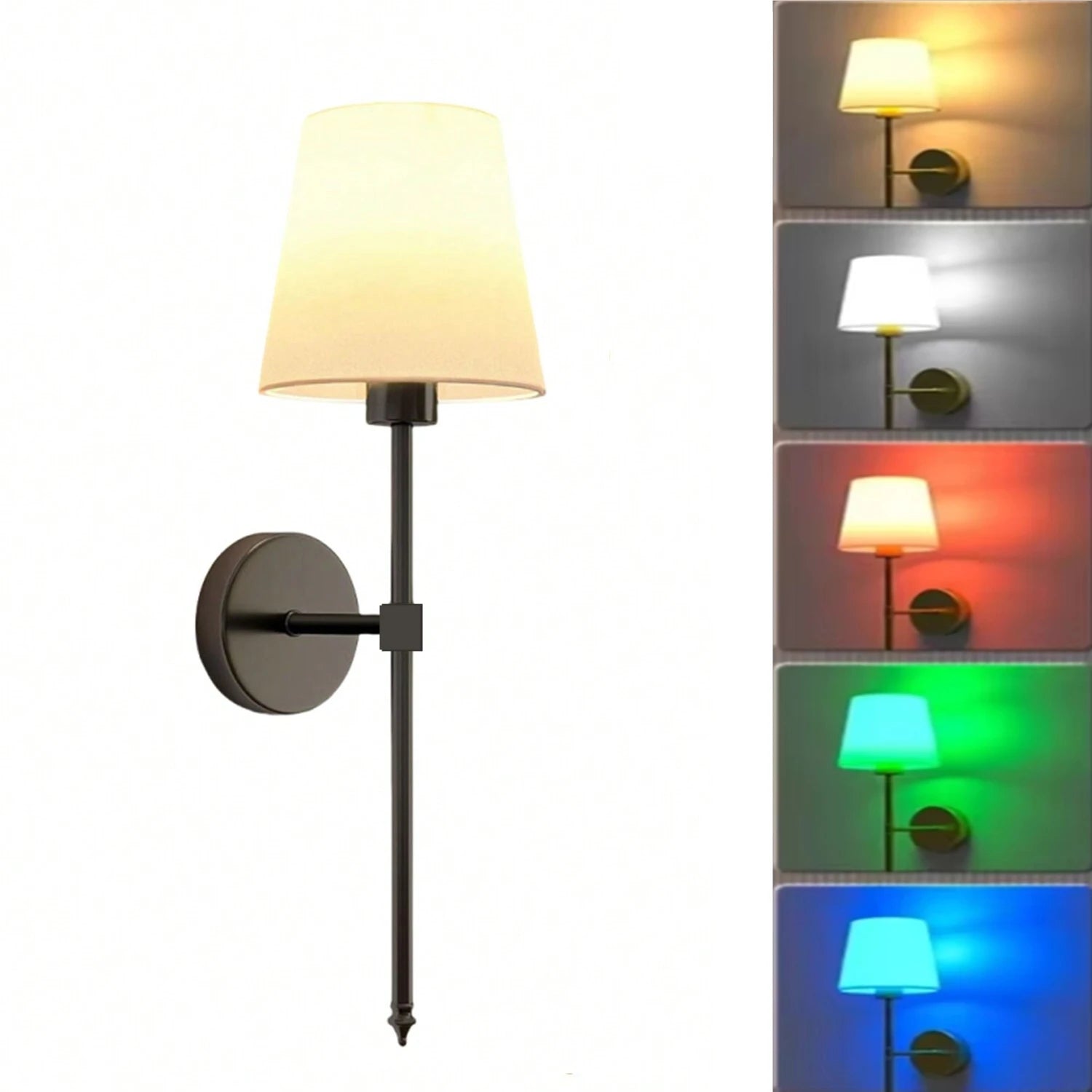 Wireless 10 Color Wall Lamp