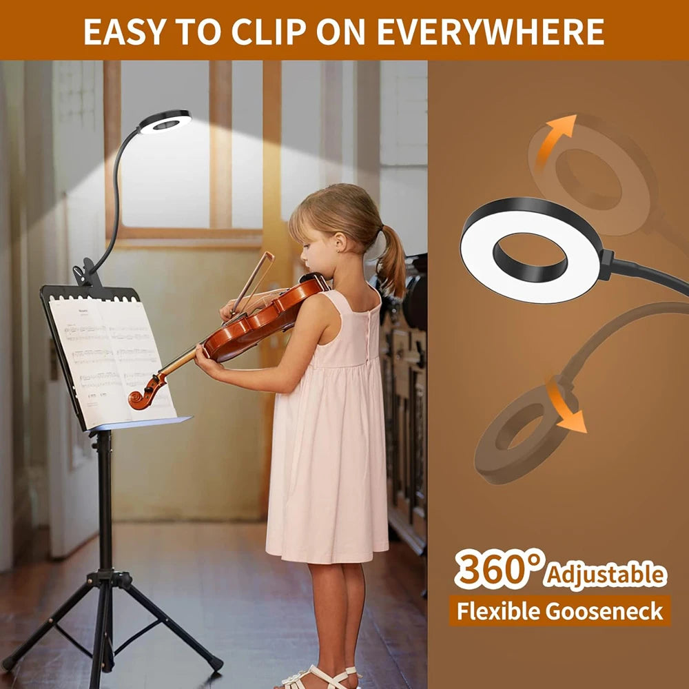 48 LED Clip Desk Lamp