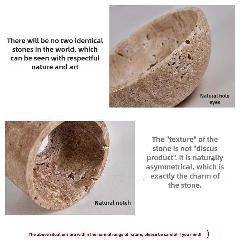 Cream Stone Tube Pendant Light