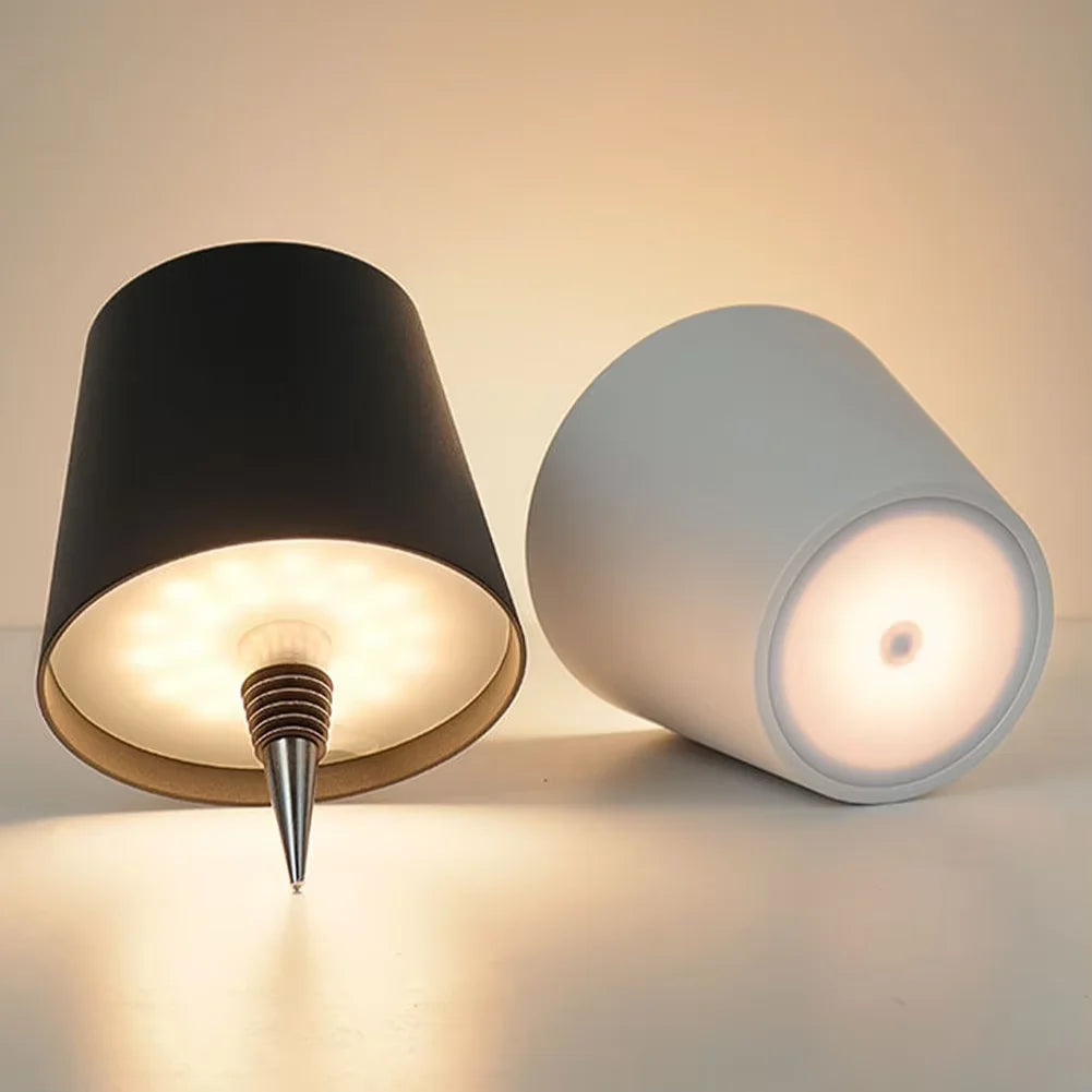 Wireless Wine Bottle Table Lamp