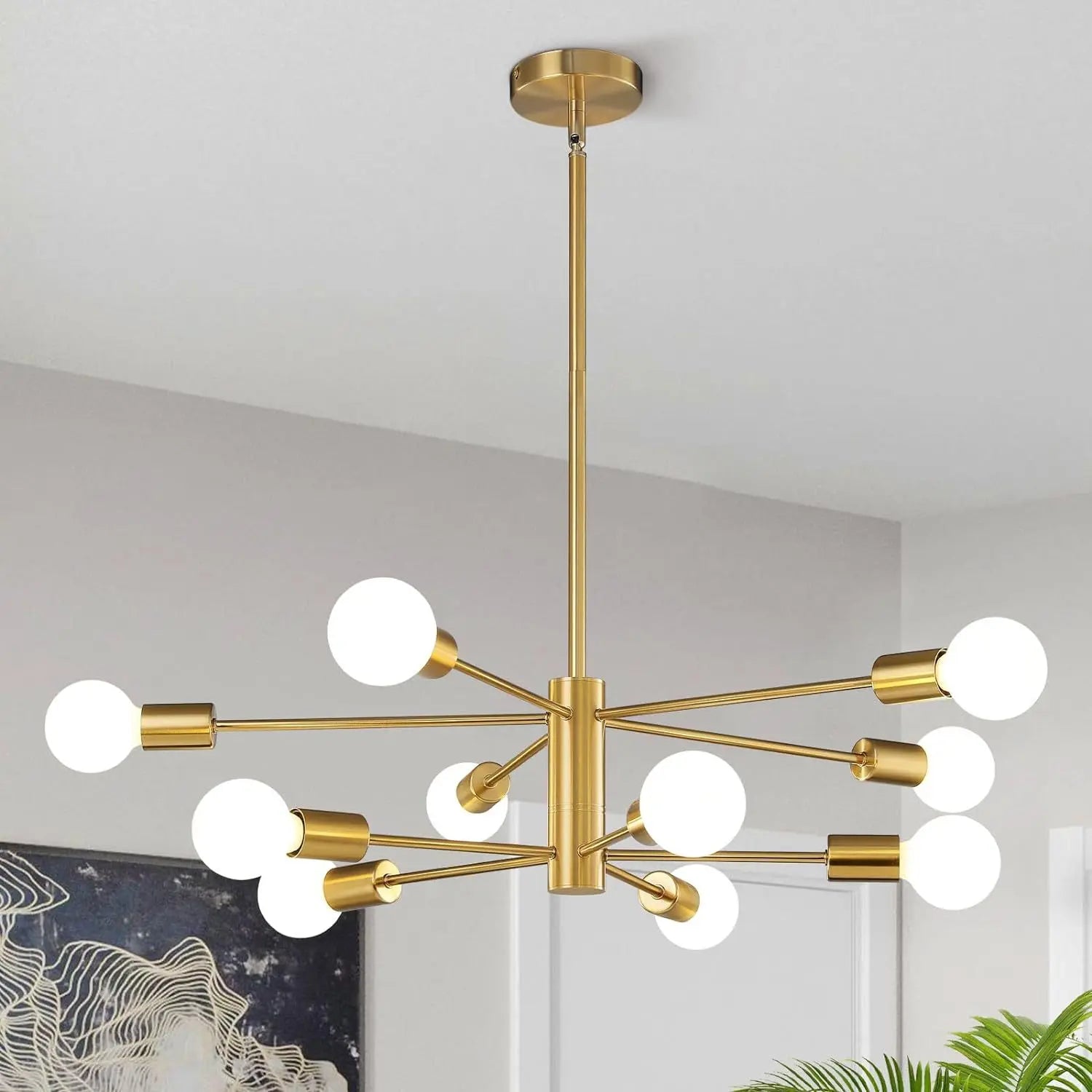 Multi Head Living Room Chandelier