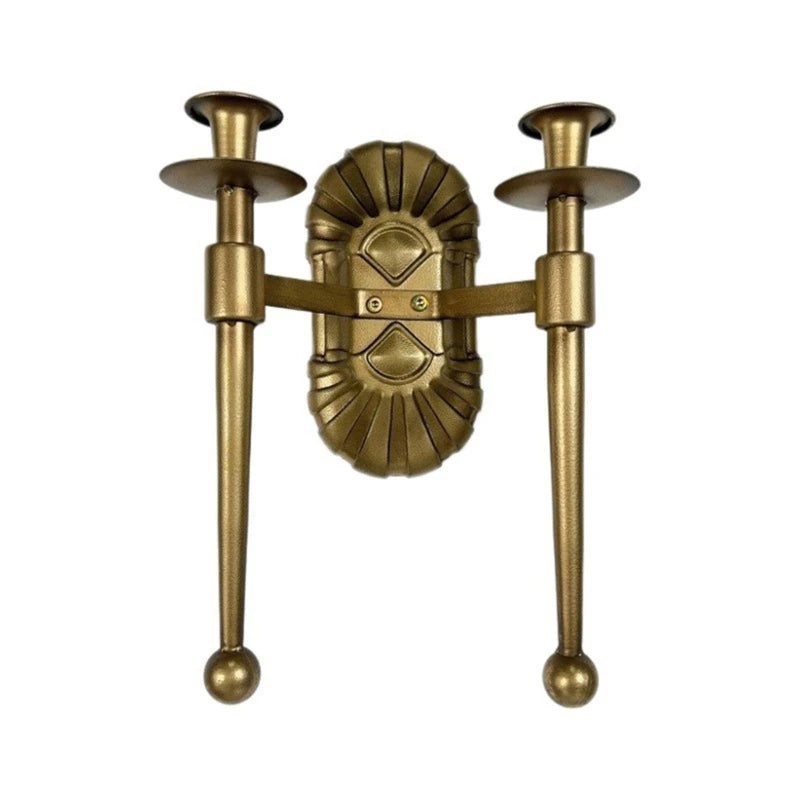 Sophisticated Wall Mount Holder European Antique Hanging Candlestick