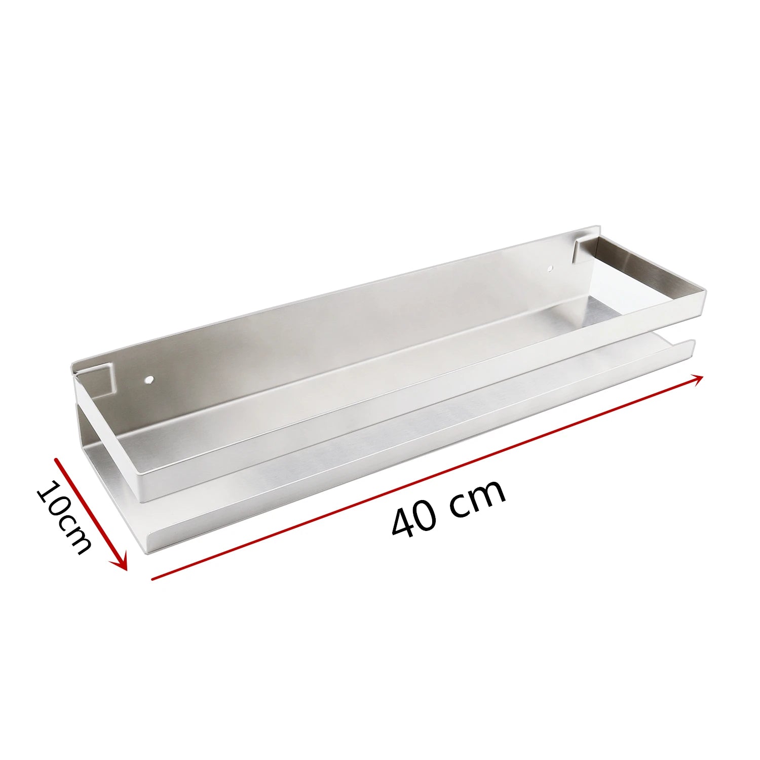 Bathroom Shelf 304 Stainless Steel Shower Rack Corner Shelf Square Bath Shower Wall Mounted Storage Organizer Rack