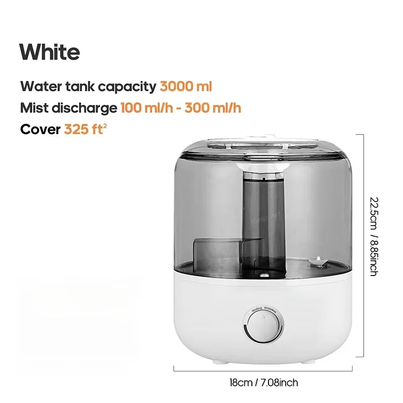3L Professional Large Capacity Household Silent Air Humidifier Plant