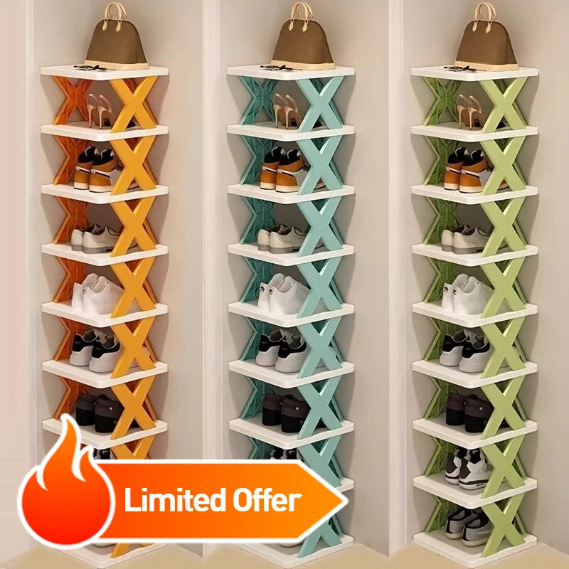 9 Tier Vertical Shoe Rack