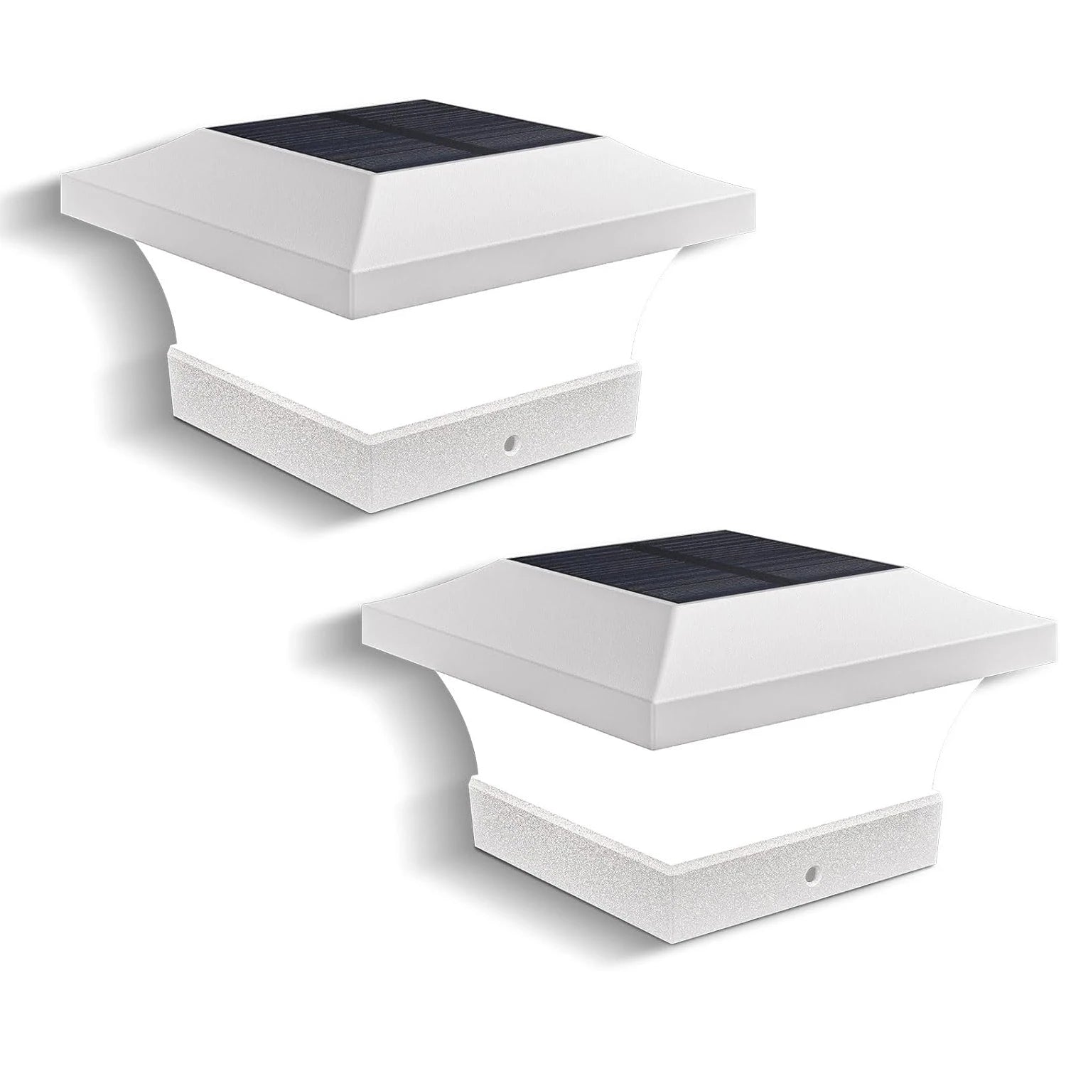 Solar Post Cap Light Set of 2