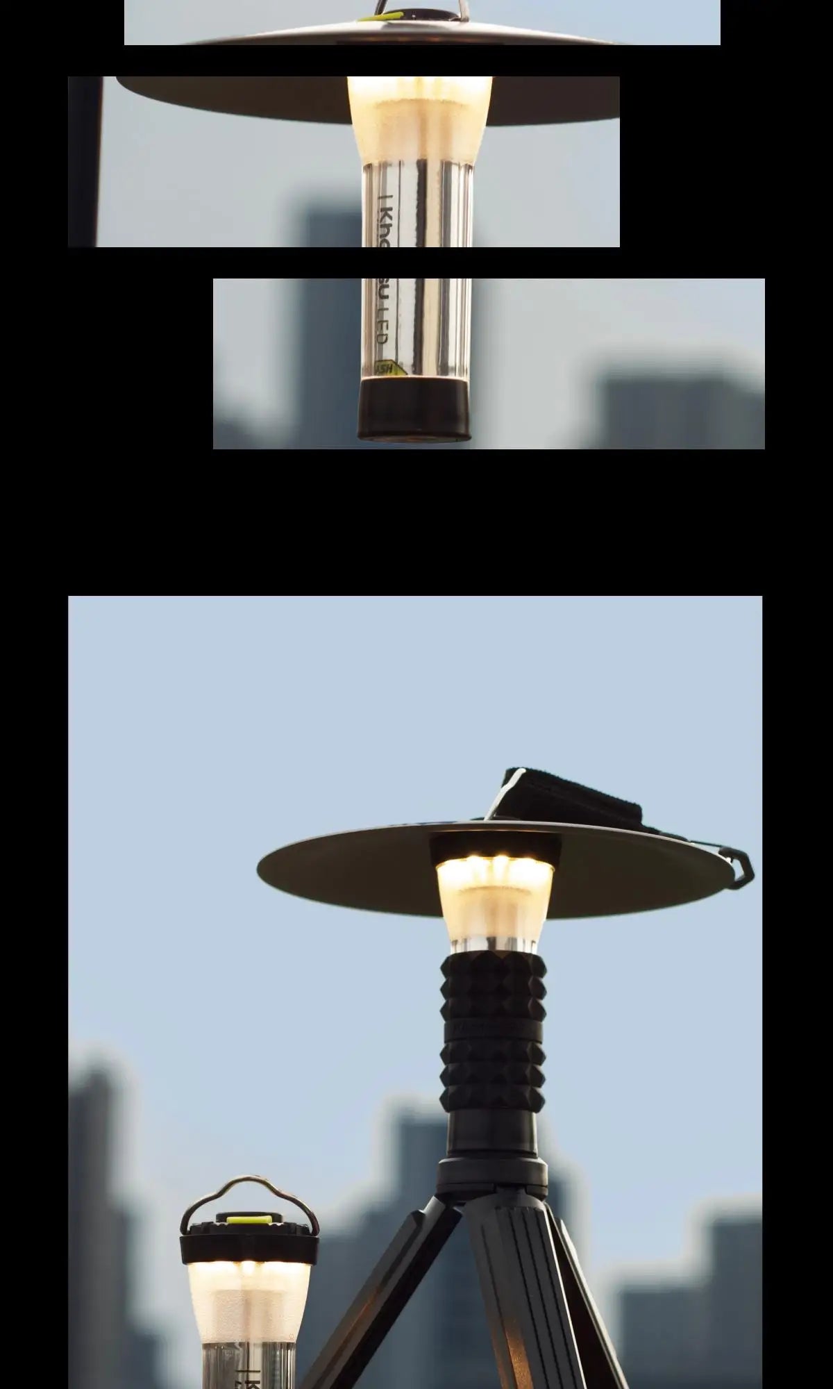 3000mah GZ Lighthouse camping light Super Long Battery Life LED Camping