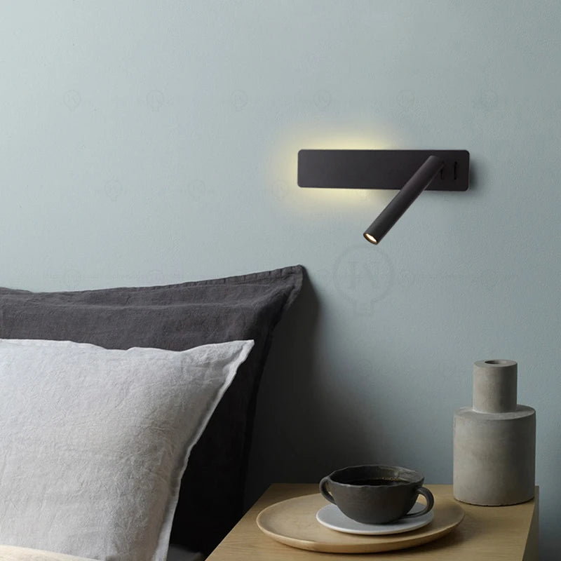 Nordic Rotating Reading Wall Lamp