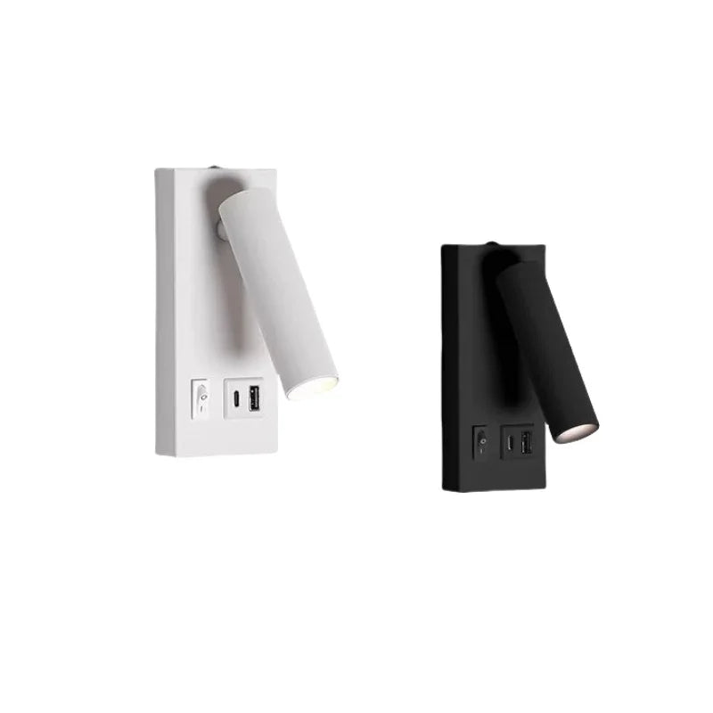 Rotating Type C Reading Wall Light