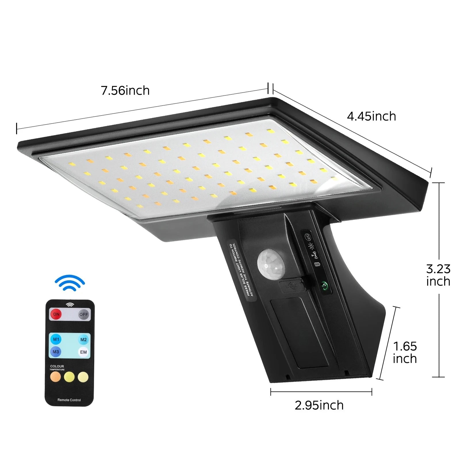 Motion Sensor Solar Security Light
