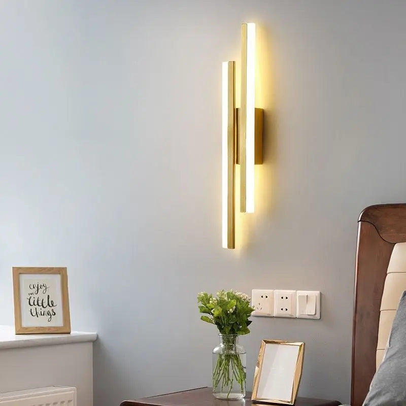 Copper Line Acrylic Wall Sconce