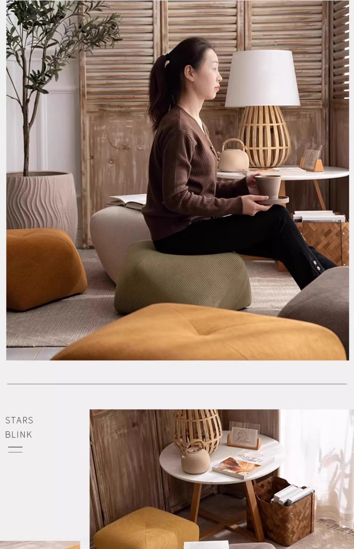 ottoman Modern Simplicity Low changing shoe pier stool Footrest Home Living Room Furniture Stools bedroom Ottomans chair Hallway