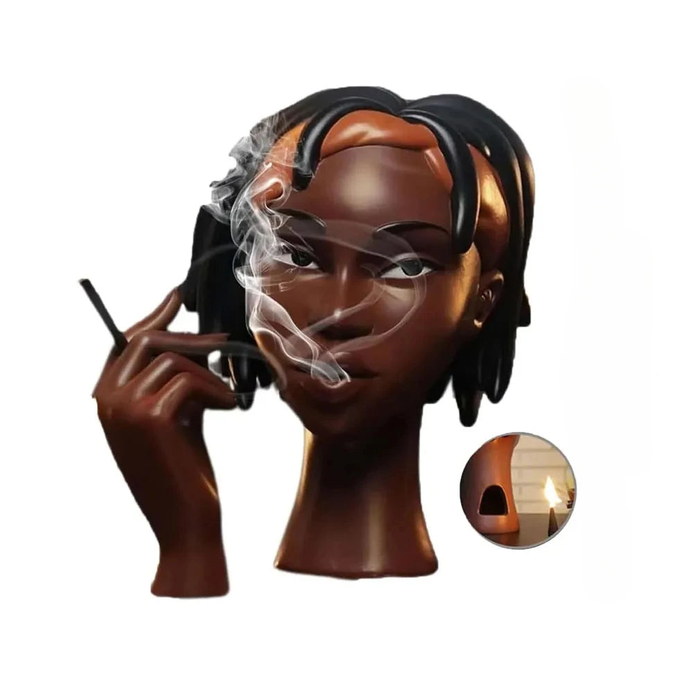Resin Head Censer Incense Stick Holder