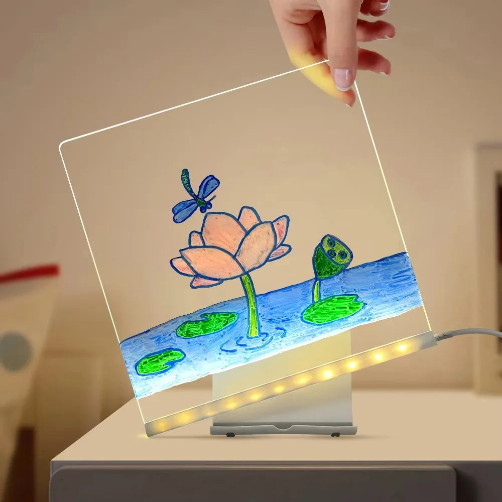 Acrylic LED Message Note Board