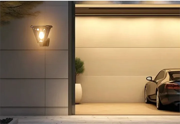 Solar Motion Sensor Wall Light
