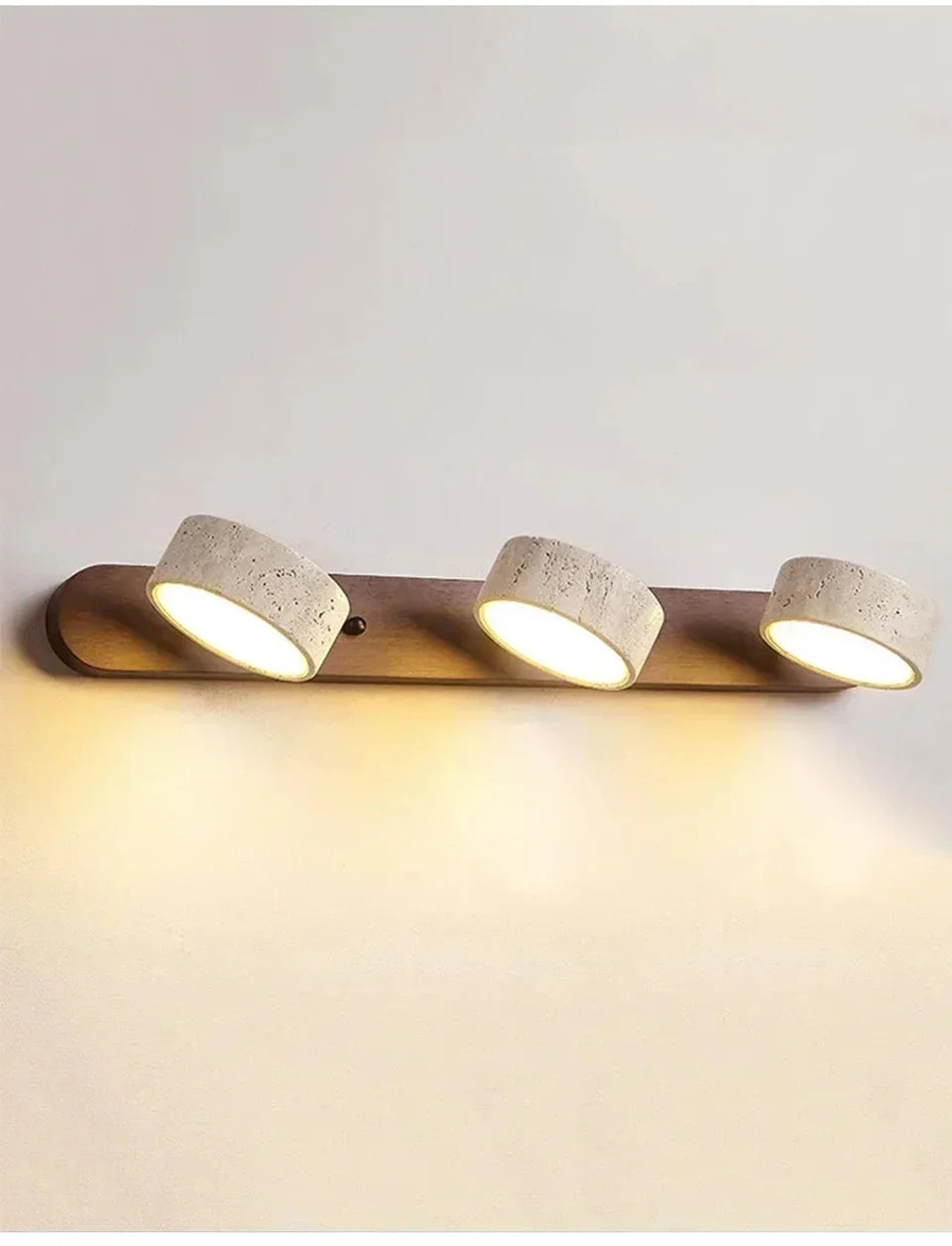 Travertine Stone Vanity Light