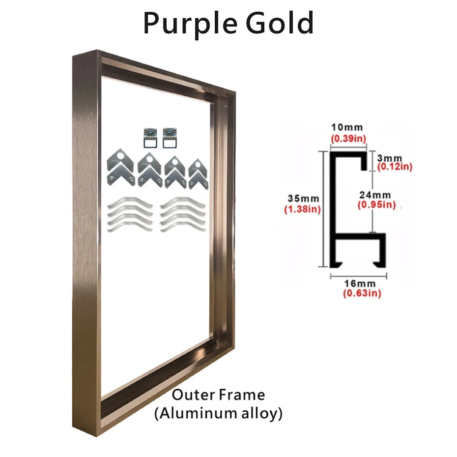 Aluminium Floater Frame For Canvas