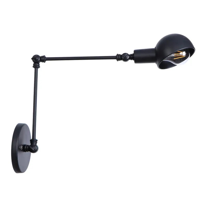 Loft Industrial adjustable long swing arm Wall lamp Fixture Vintage