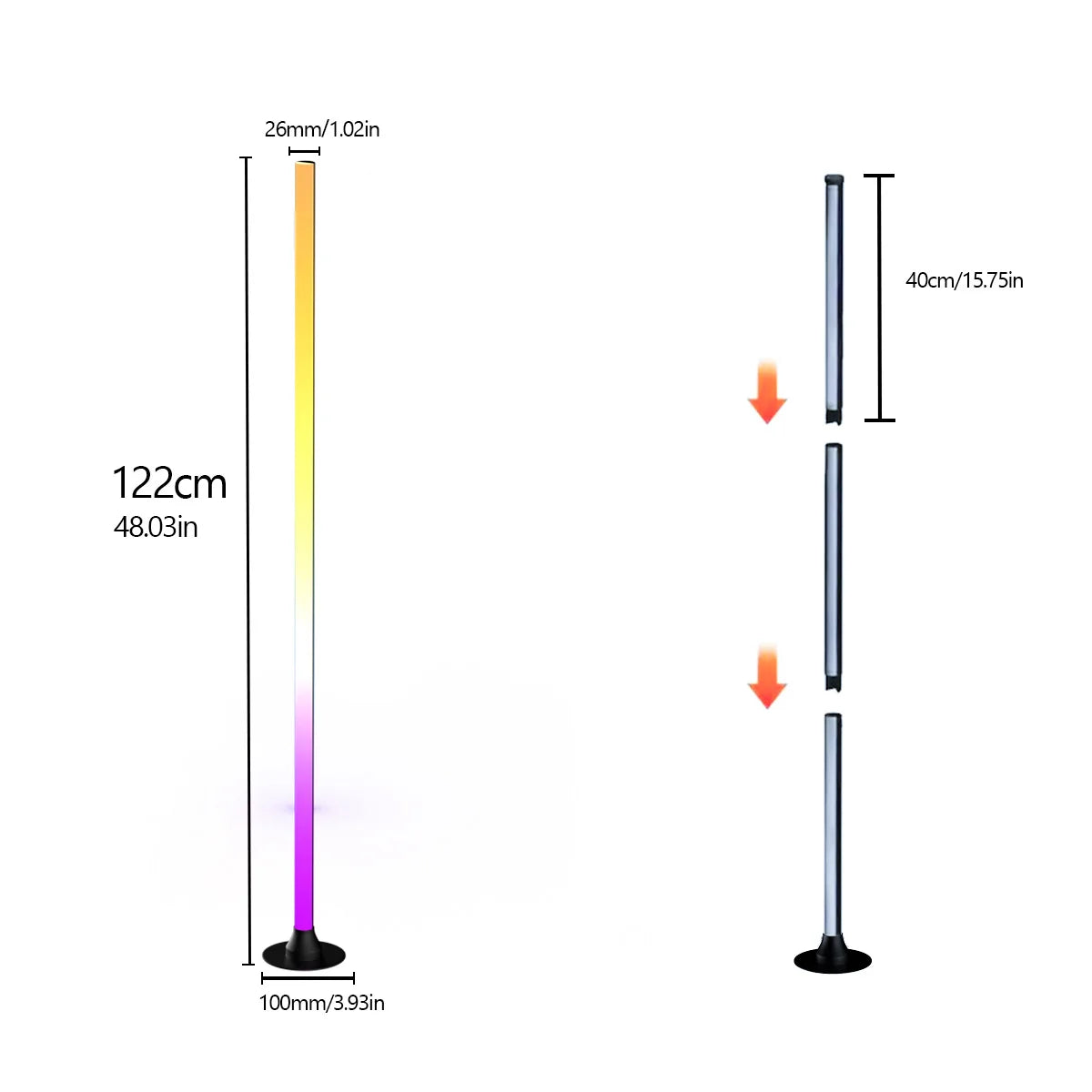 Music Sync RGB Floor Lamp