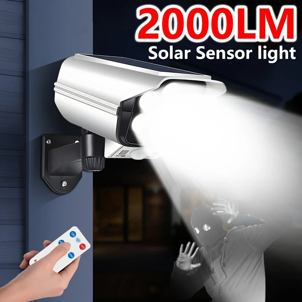 Solar Security Floodlight 2000 Lumens