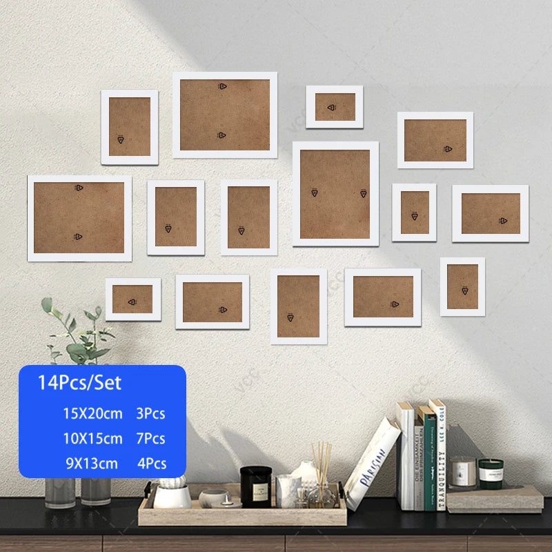 Wooden Photo Frame Set